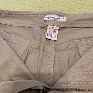 NWT Caribbean Joe capris camo color